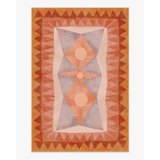 ruggable orange justina rug