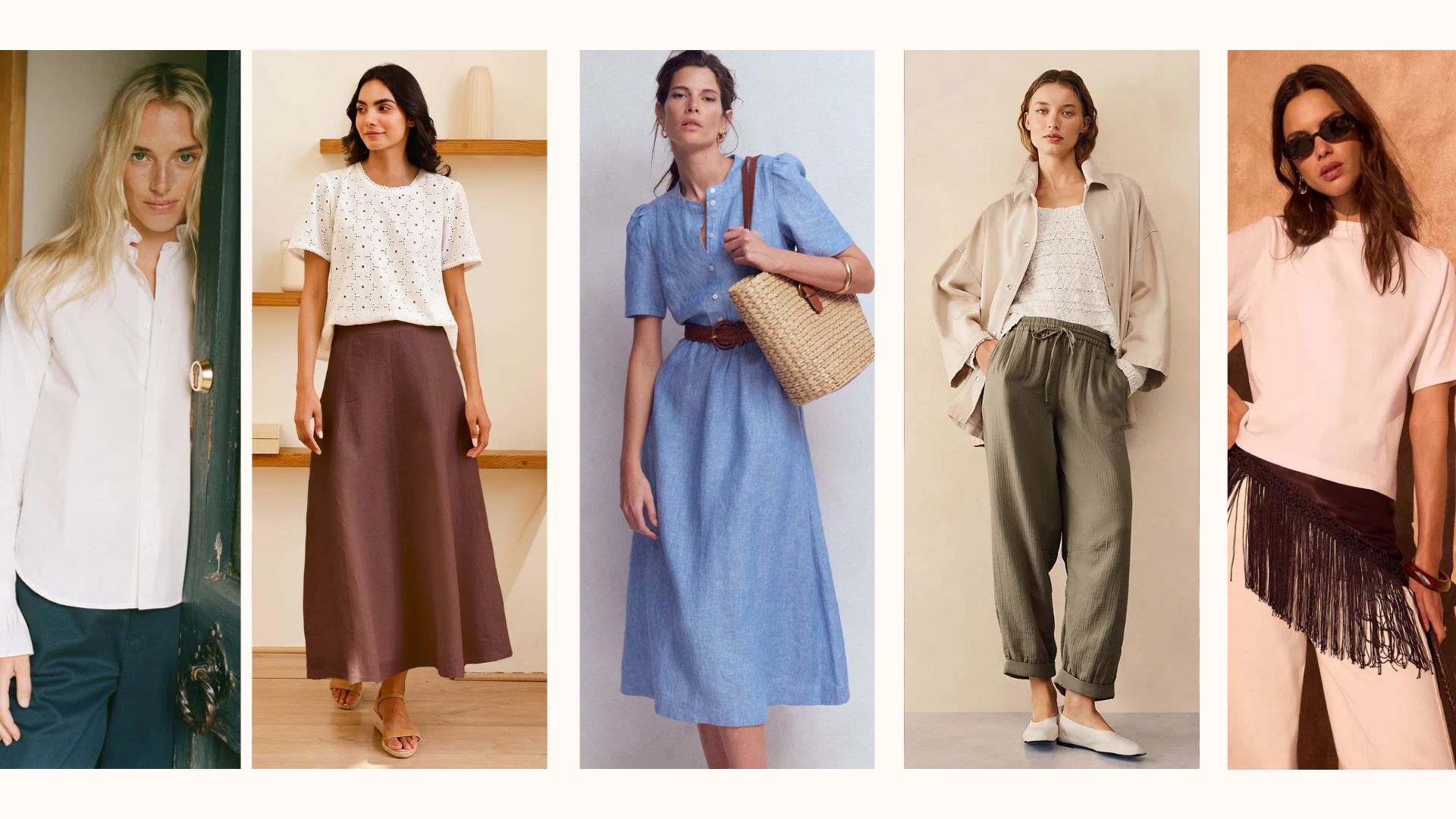 models wearing ideas for warm weather outfits