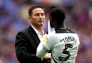 Frank Lampard took Derby to the Sky Bet Championship play-off final