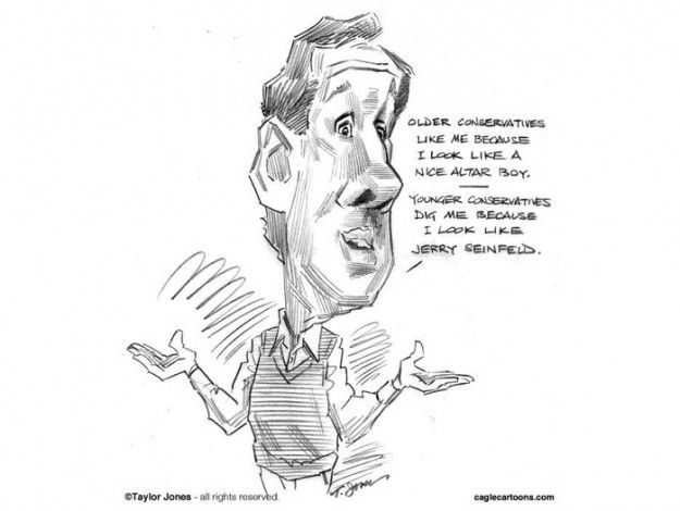 Santorum&amp;#039;s conservative edge