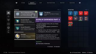 destiny 2 aspects of darkness