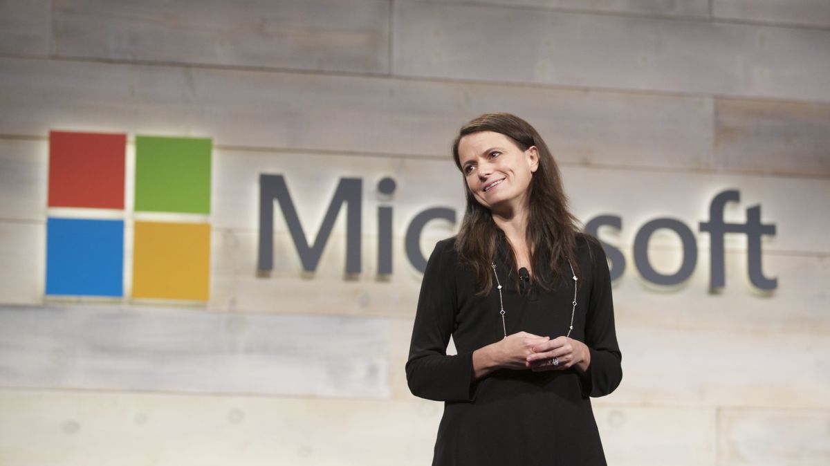 Microsoft CFO Amy Hood.