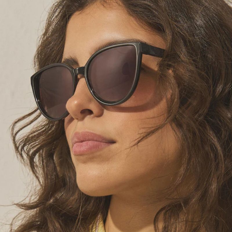 Next , Chocolate Brown Cat Eye Sunglasses