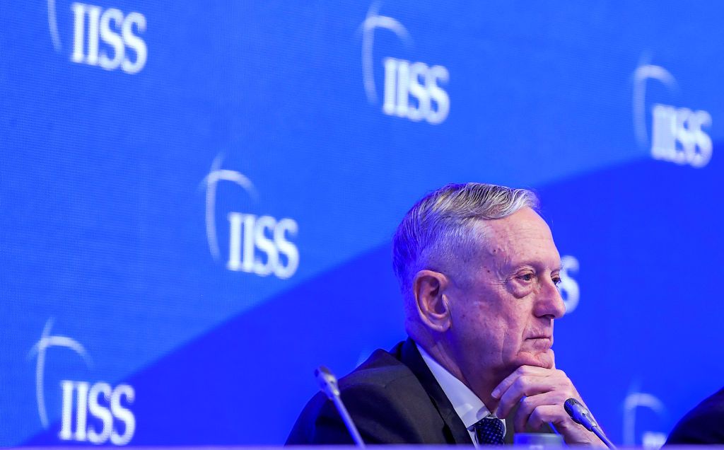 Defense Secretary James Mattis