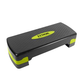 Tone Fitness Aerobic Step Platform in grey and lime green