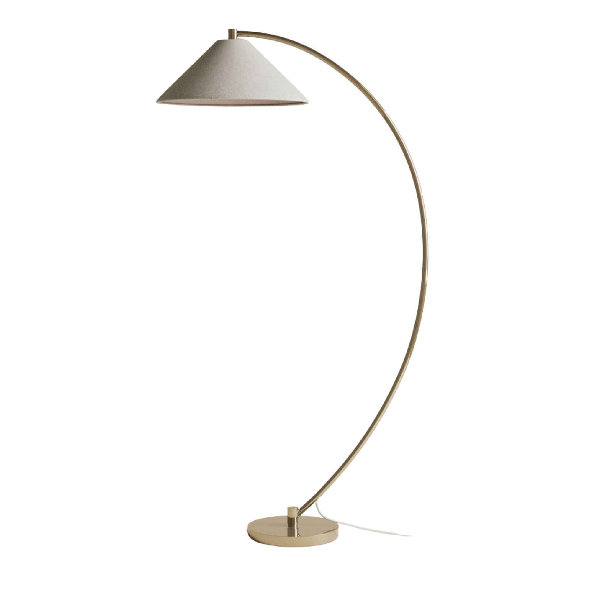 Andie Curved Floor Lamp