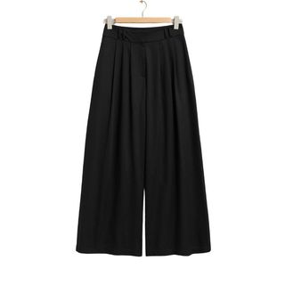 & Other Stories & Other Stories Wide-Leg Trousers french capsule wardrobe