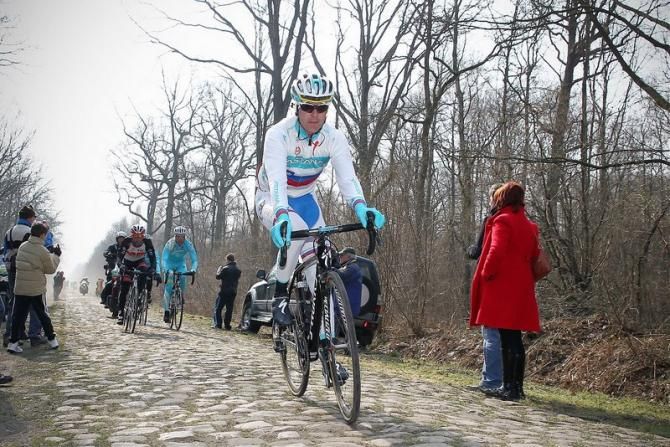Borut Bozic has been in good form for Astana over the cobbled classics so far