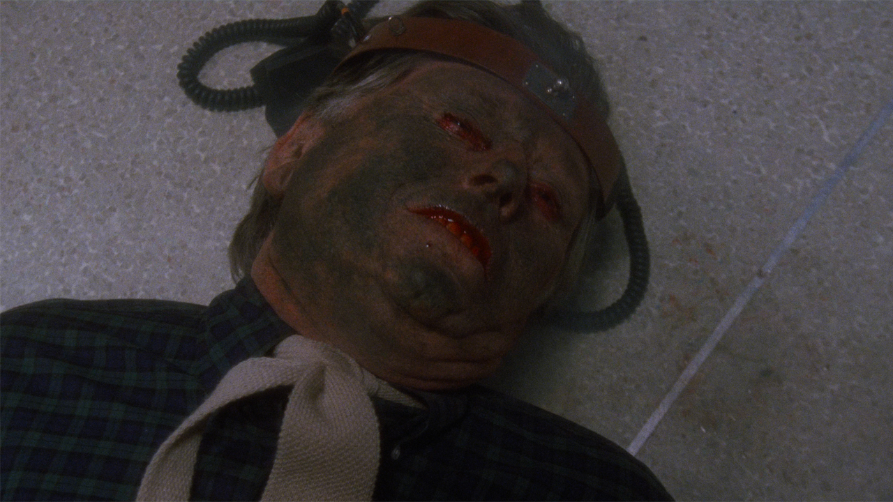 Chucky burns Dr. Ardmore in Child's Play