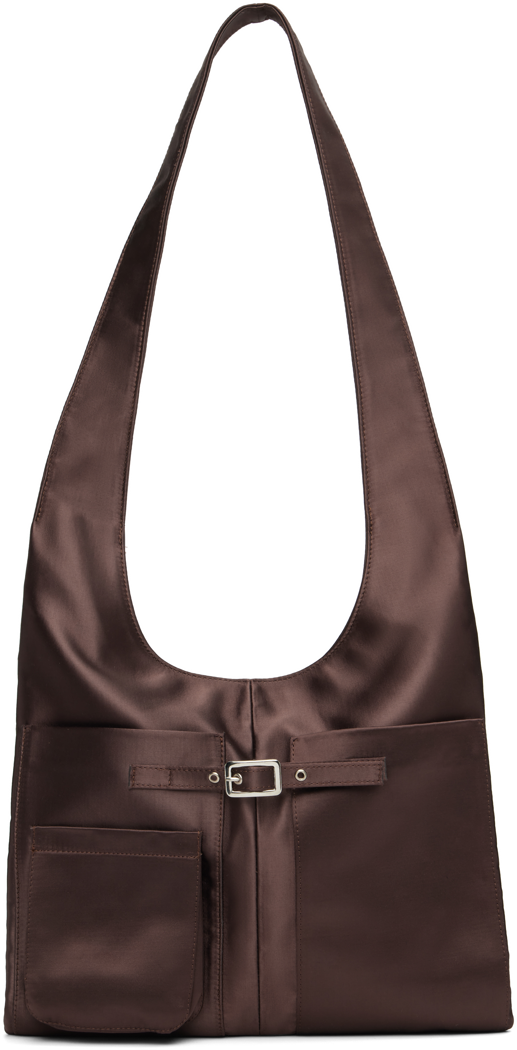 Brown Blanca Sateen Bag