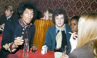 Jimi Hendrix and Eric Clapton in 1967