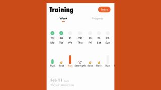 Coopah app weekly workout plan