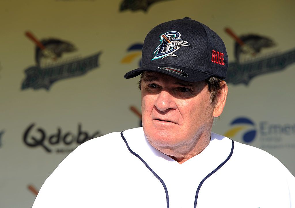 Former Major League Baseball player Pete Rose