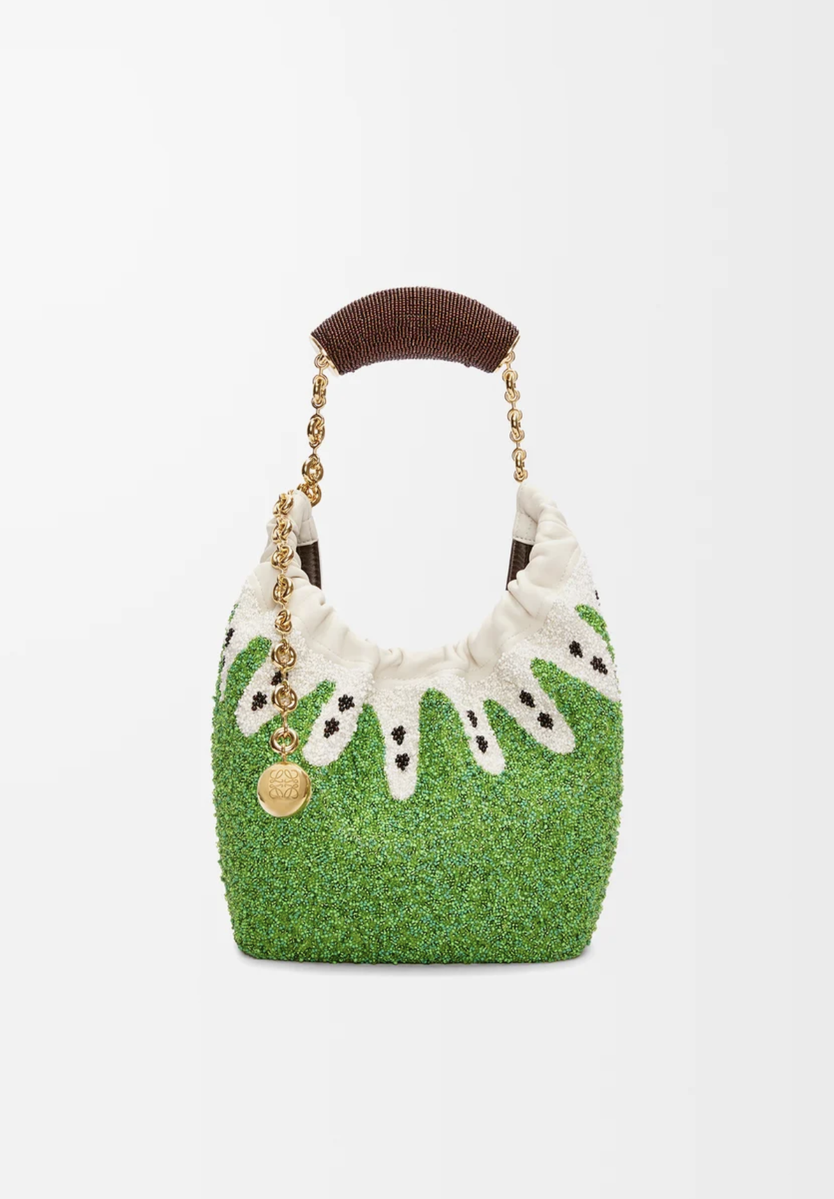 Loewe, Mini Squeeze Bag in Beaded Leather