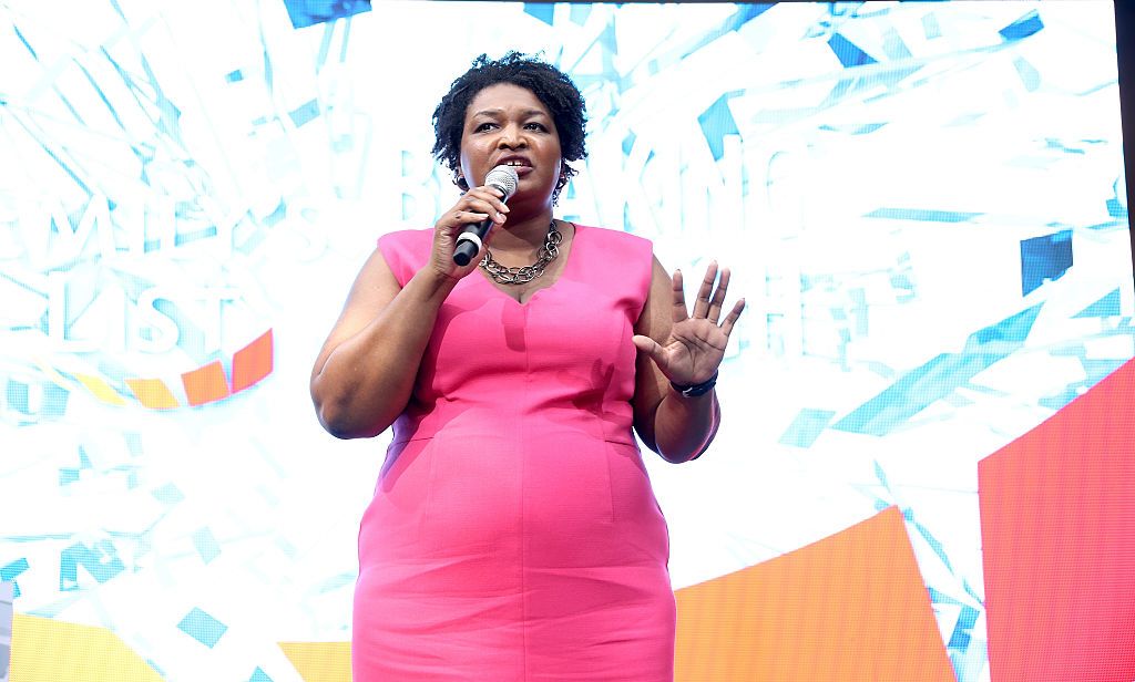 Stacey Abrams.