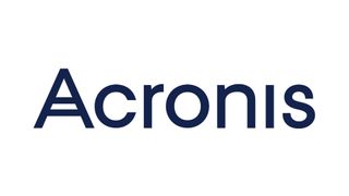 Acronis review: the Acronis logo on a white background 