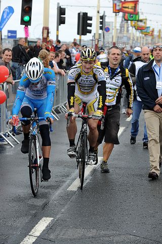 Andre Greipel wins, Tour of Britain 2010, stage one
