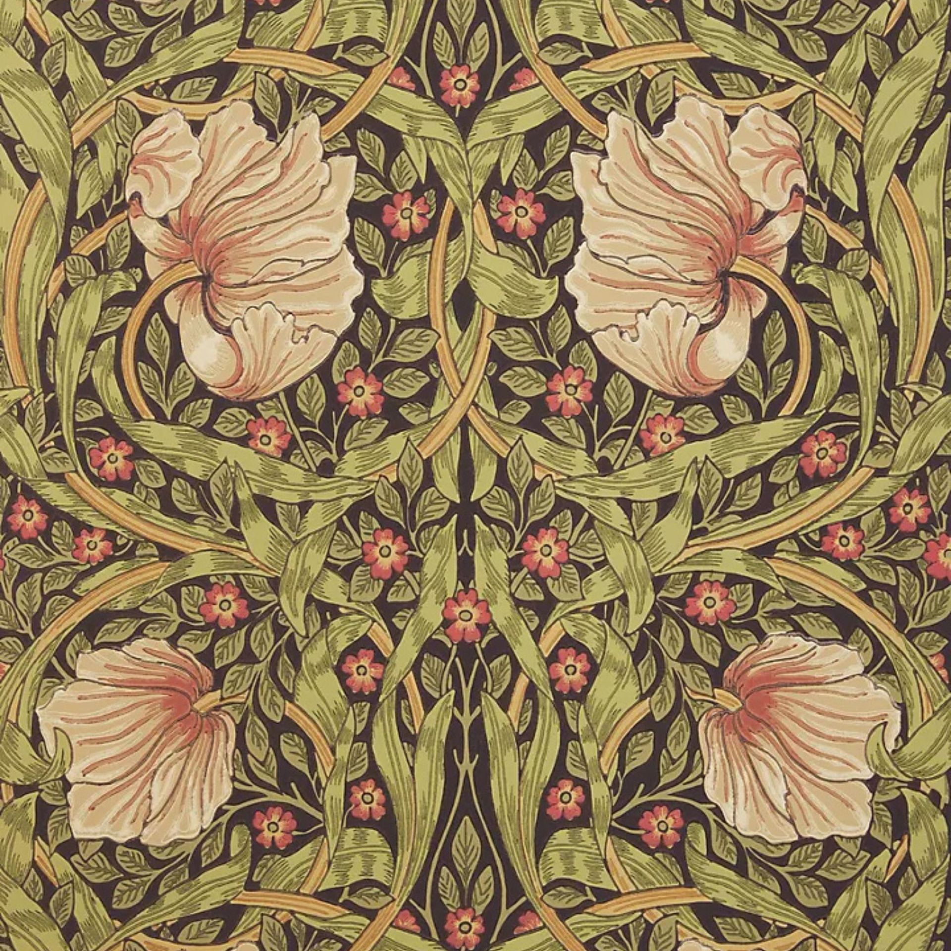 Morris & Co. Pimpernel Wallpaper