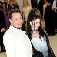 new york, ny may 07 elon musk and grimes attend heavenly bodies fashion the catholic imagination costume institute gala a the metropolitan museum of art in new york city photo by rabbani and solimene photographygetty images