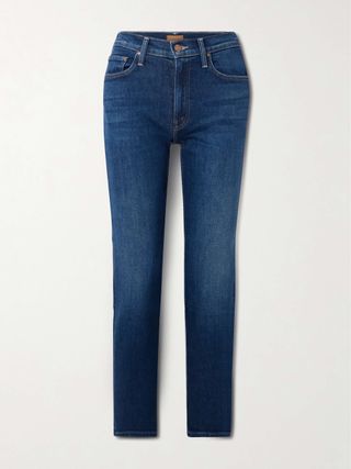 The Mid-Rise Rider Flood Mid-Rise Skinny Jeans