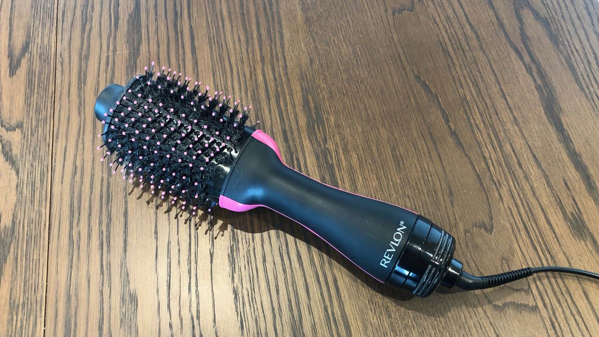 The Revlon One-Step Volumizer Original Hair Dryer and Hot Air Brush