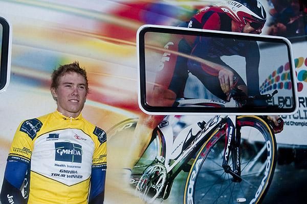 Rohan Dennis can look ahead to the 2010 World Road Cycling Championships here in Geelong where he is a member of the national under 23 road squad.