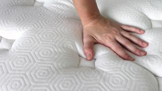 Bear Pro Hybrid mattress, close up of Cloud Pillow top (optional)