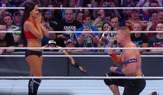 Nikki Bella John Cena WrestleMania 33