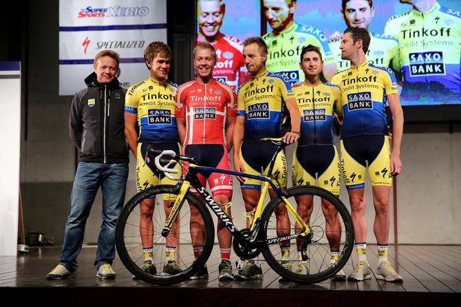 Defending champions Tinkoff-Saxo