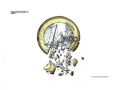 The crumbling Euro