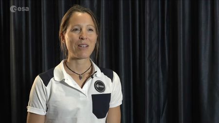 European Space Agency astronaut Sophie Adenot.