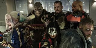 Suicide Squad grouped together