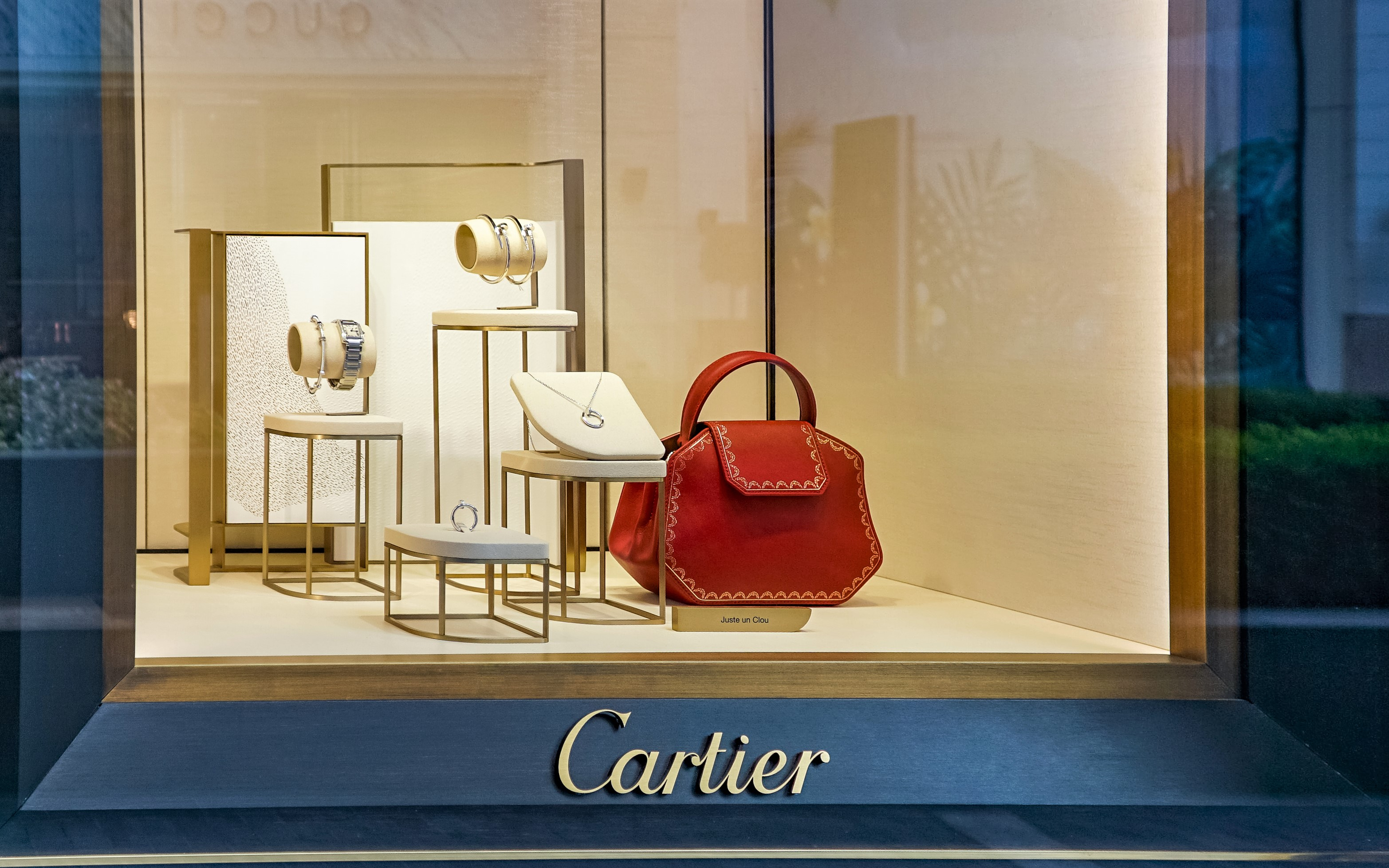 Cartier store window