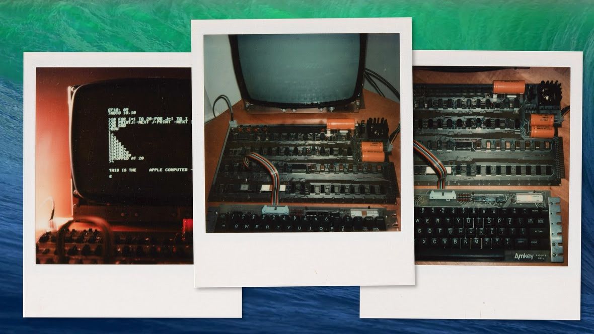 The original Apple Computer cost 6.66, but you can get Steve Jobs’ Polaroids of it for 48