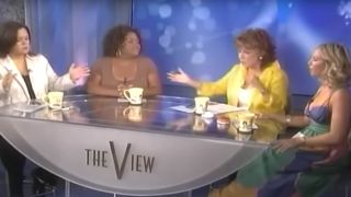 A confrontation on The View