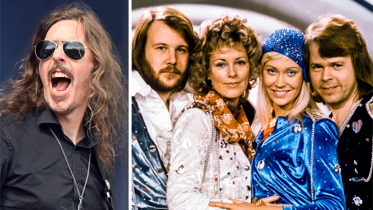 Opeth in 2024 and Abba in 1974