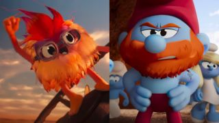 Mama Poot and Ken the Smurf in Smurfs 2025