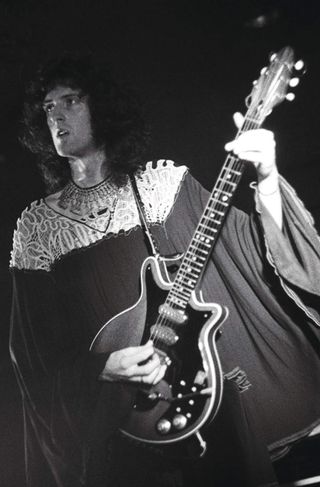 Brian May onstage