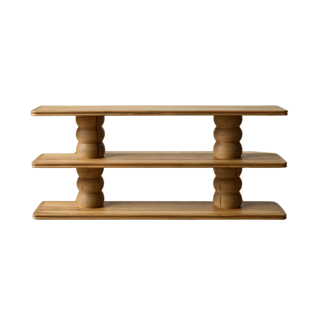 Toshiro Console Table - Toasted Natural 72.5w X 31.5h X 14.5d