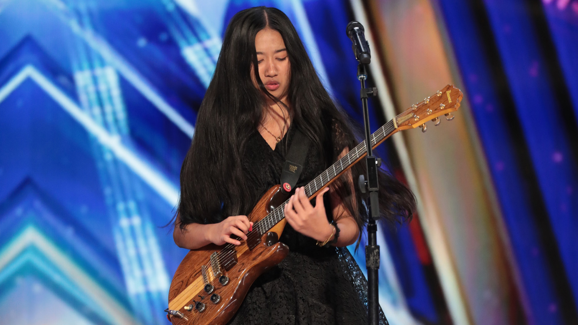 Nene Royal during her AGT audition