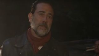 Negan on The Walking Dead