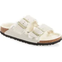 Birkenstock Arizona Genuine Shearling Slide Sandal