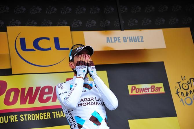 Christophe Riblon (Ag2r La Mondiale) is still in shock after winning on Alpe d'Huez