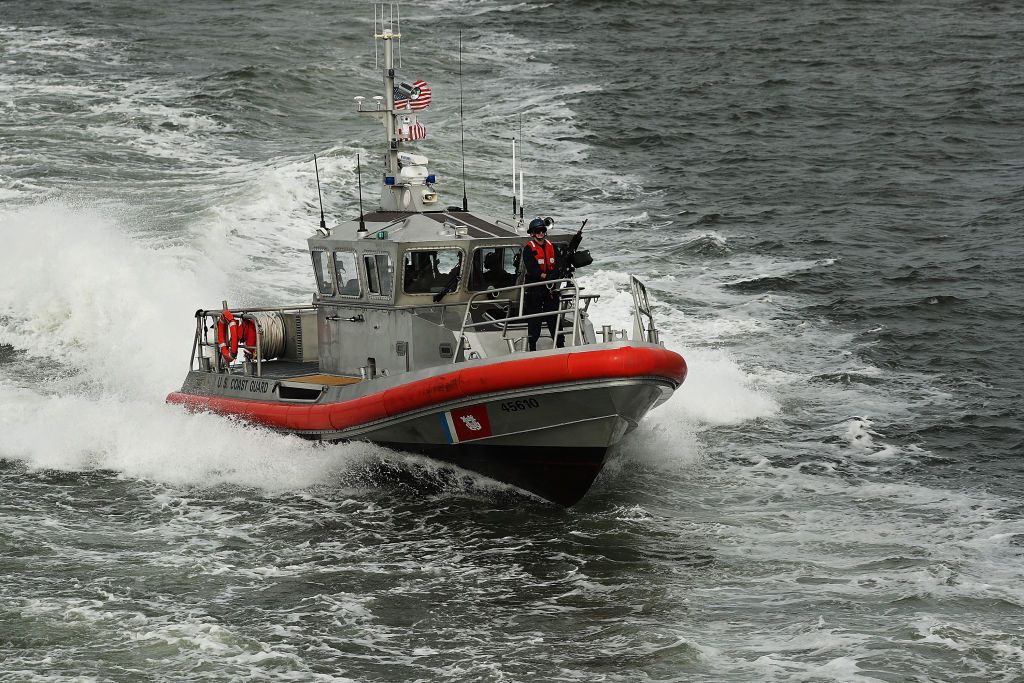 U.S. Coast Guard boat