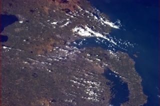 Northern Ireland From Space