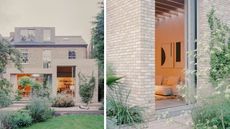 Lordship House and its concrete extension, London, by Bindloss Dawes