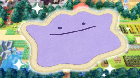 The pre-order bonus Ditto Rug, one of the Pokemon Pokopia Mystery Gifts.