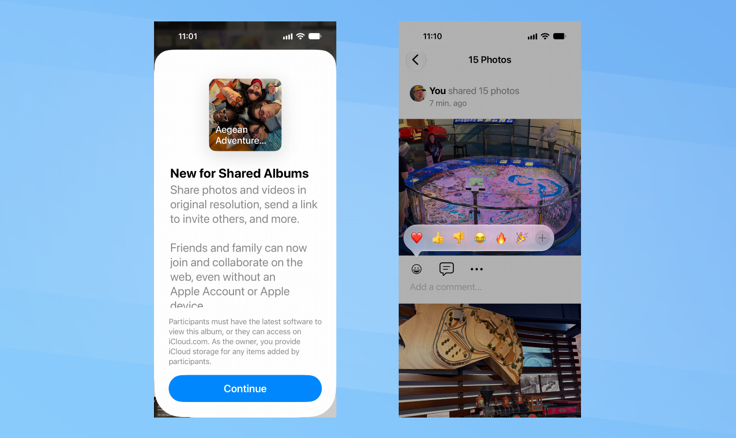 iOS 27 - Explore changes to Shared Albums.