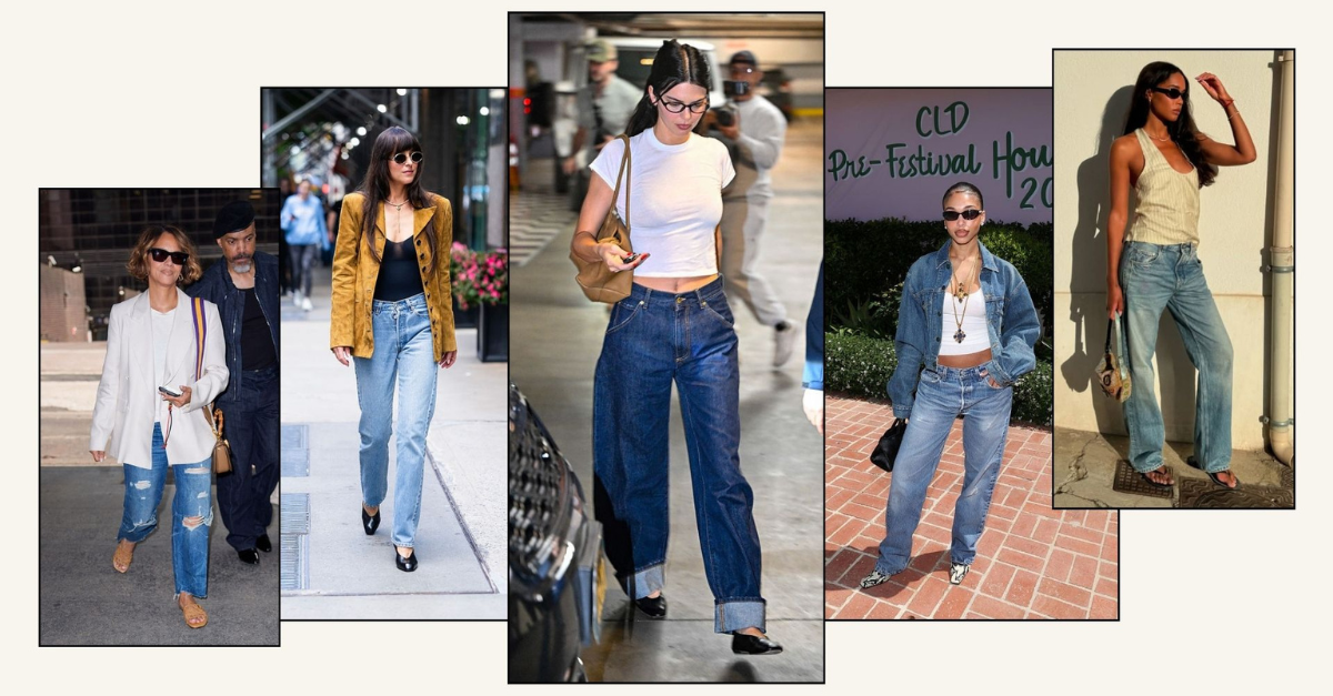 8 Celebrity Jeans Outfits to Copy for Summer 2025