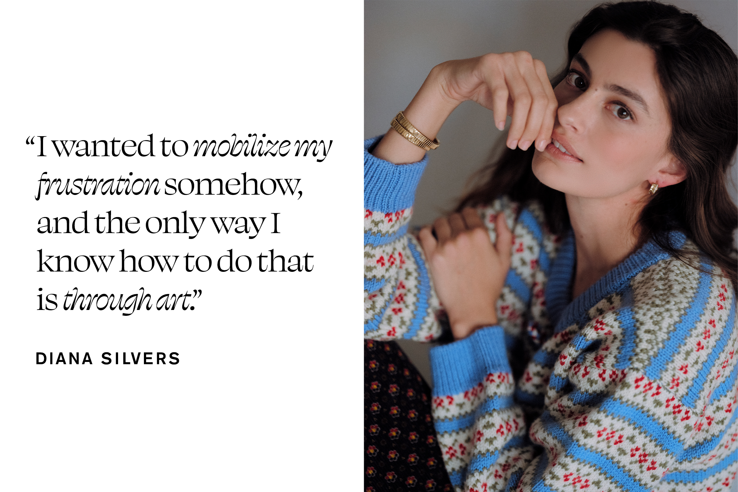 Singer, actress, and model Diana Silvers forBest Knockoff Luxury Clothing
&#039;s November In Focus feature.